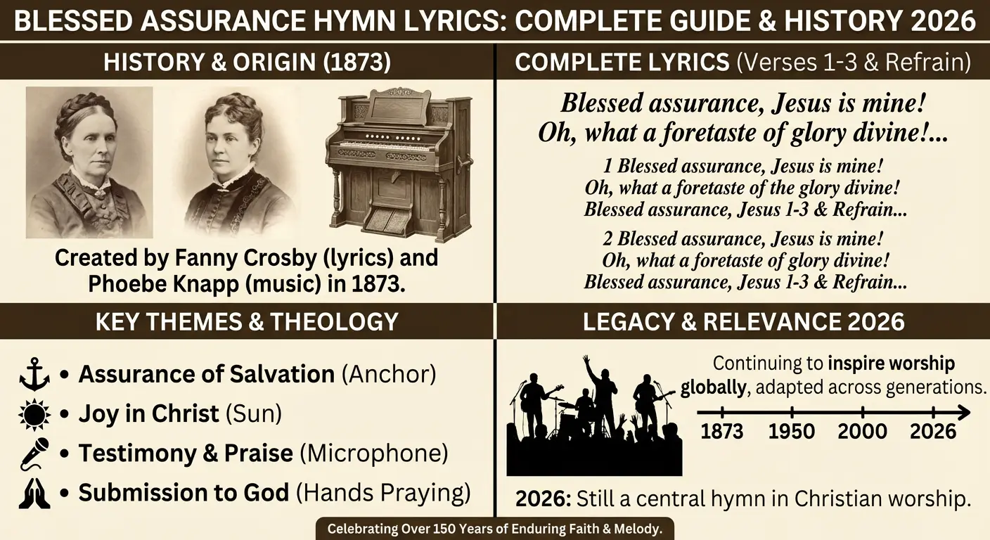 Blessed Assurance Hymn Lyrics