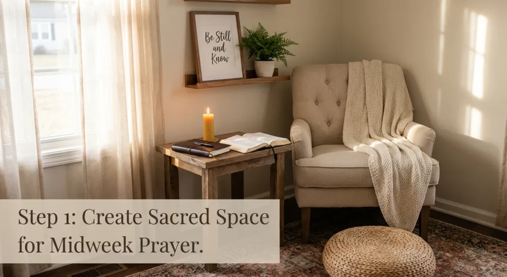 Dedicated Prayer Corner Setup