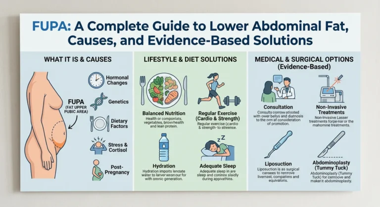FUPA: Complete Guide to Lower Abdominal Fat, Causes, and Evidence-Based Solutions 7 FUPA