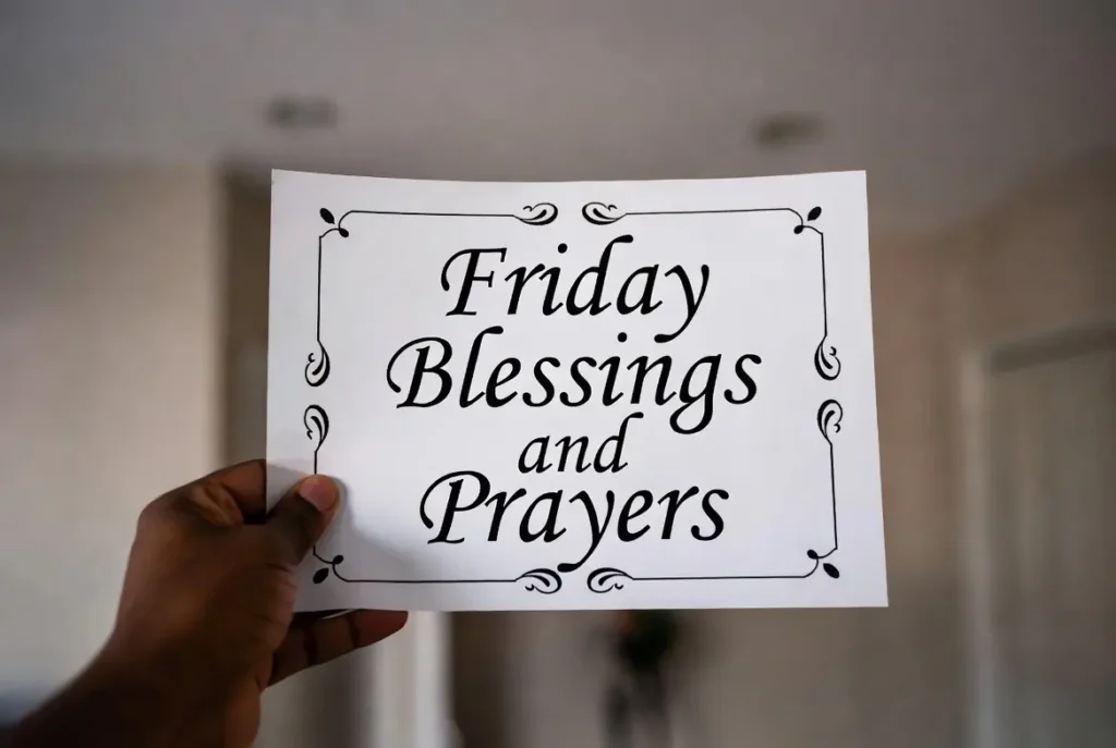 Friday Blessings and Prayers