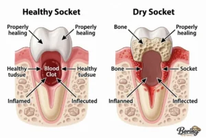 Healthy Socket vs Dry Socket How to Tell the Difference After Tooth Extraction