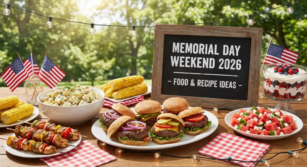 Memorial Day Weekend 2026 Food and Recipe Ideas