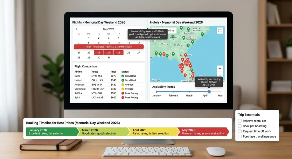 Travel Planning Dashboard