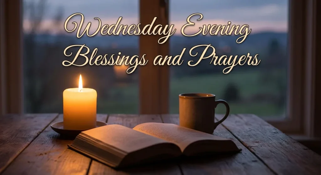 Wednesday Evening Blessings and Prayers