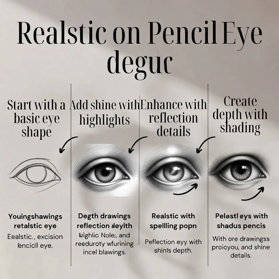How to Add Shine and Depth to Realistic Pencil Eyes How to Add Shine and Depth to Realistic Pencil Eyes