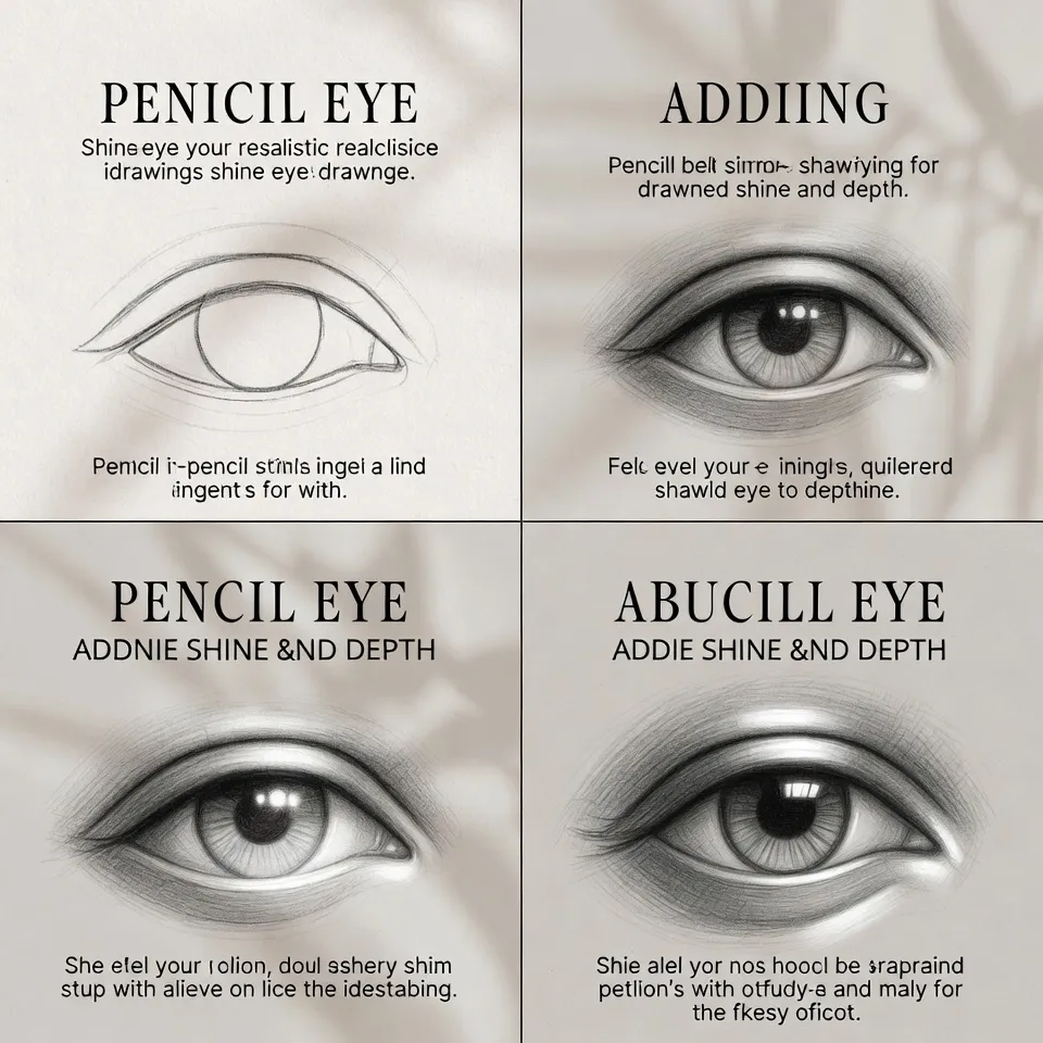 How to Add Shine and Depth to Realistic Pencil Eyes How to Add Shine and Depth to Realistic Pencil Eyes
