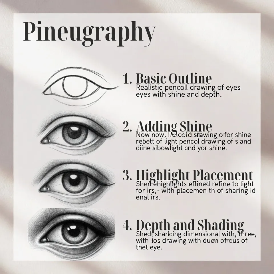 How to Add Shine and Depth to Realistic Pencil Eyes How to Add Shine and Depth to Realistic Pencil Eyes