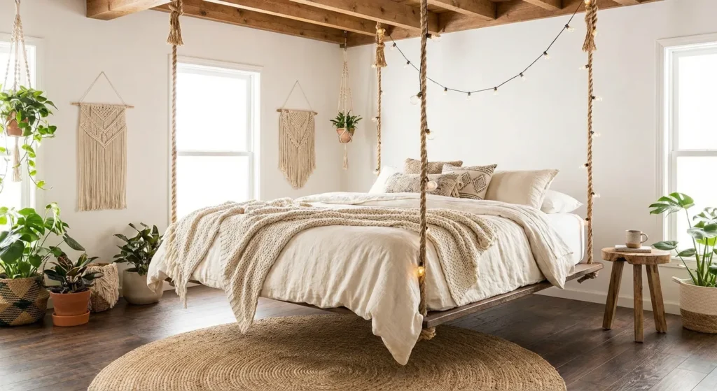 Float Your Bed in the Center